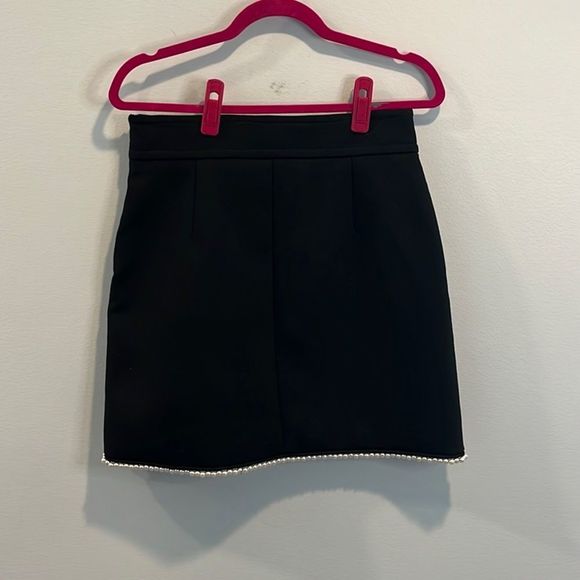 Sandro Vicky Embellished Wrap Mini Skirt 3/L NWT - Picture 7 of 7